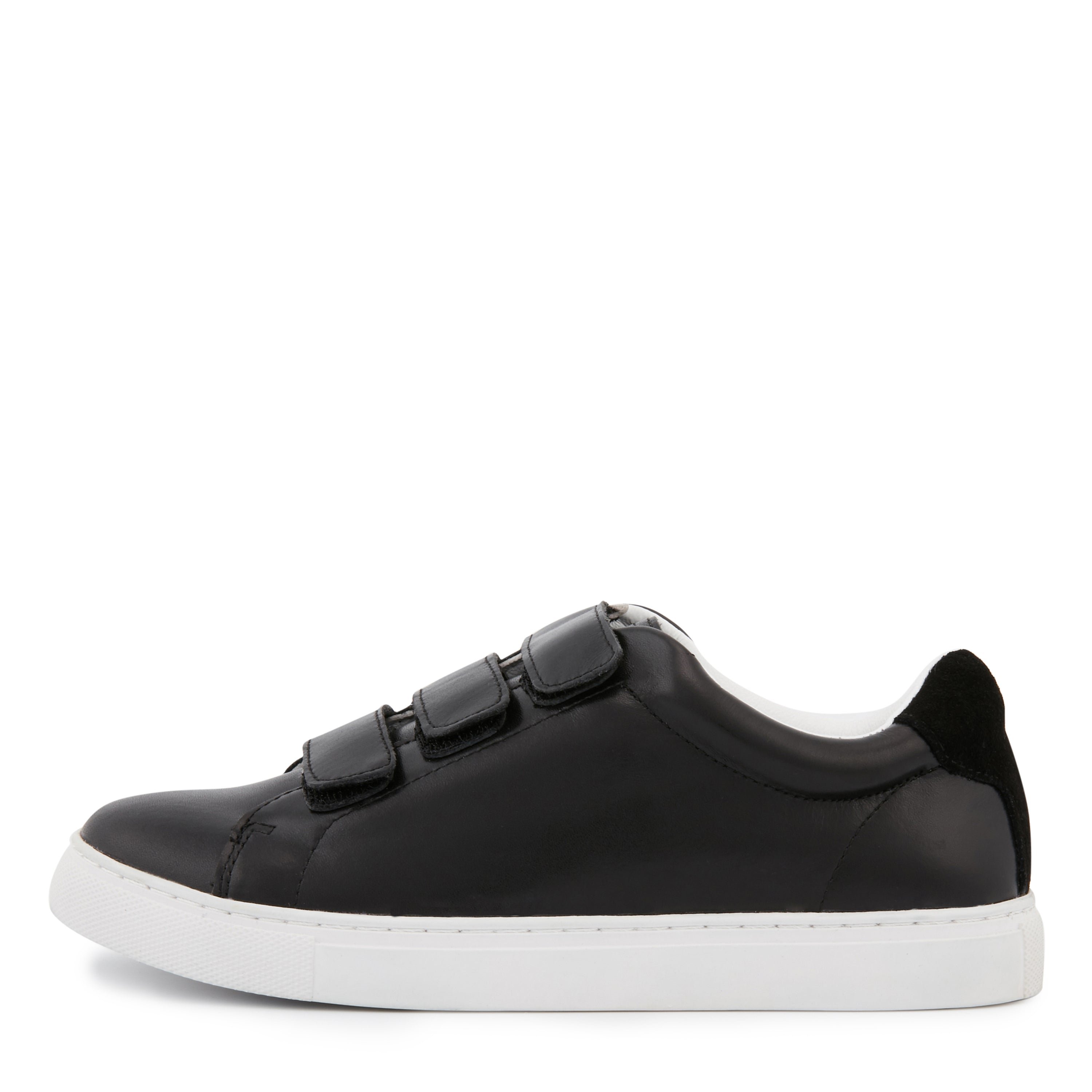 Leather sneakers BONS BAISERS PARIS Black