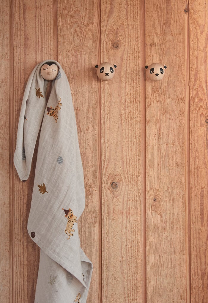 Wooden hook OYOY LIVING DESIGN Brown