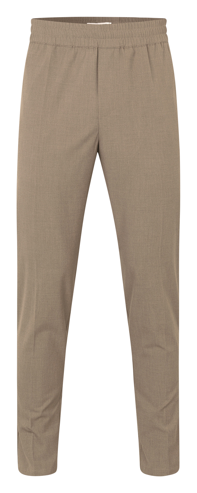 Rechte broek van gemengde gerecyclede vezels SAMSOE SAMSOE Beige