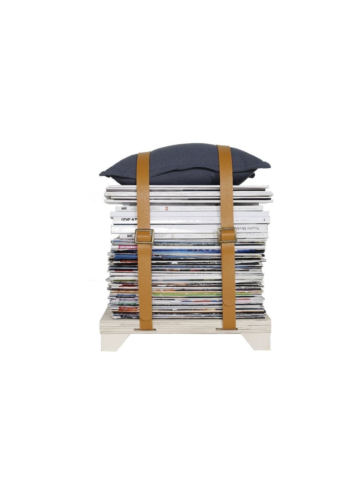 Solid rectangular cotton cushion TODAY LINGE DE MAISON Blue