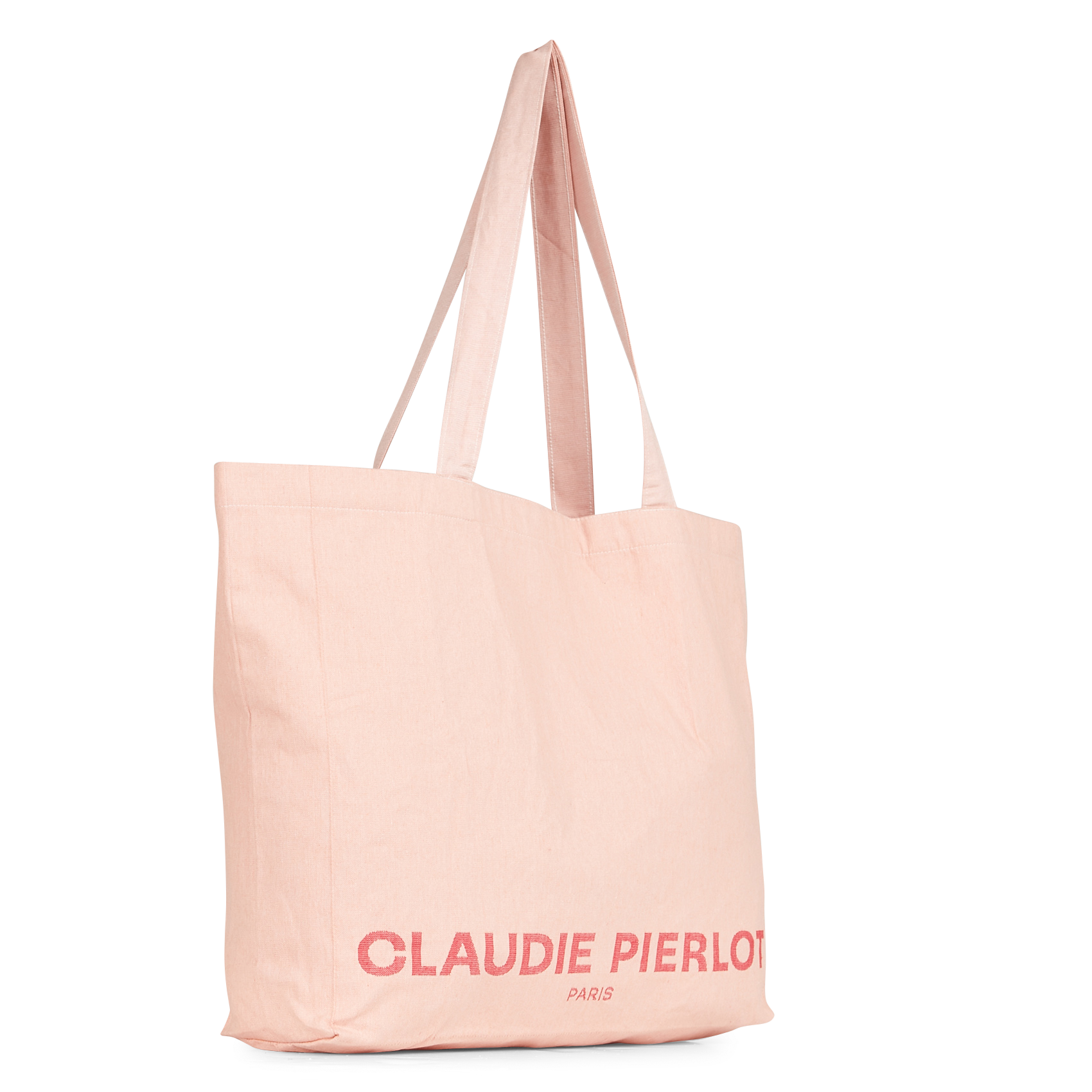 Recycled cotton tote bag CLAUDIE PIERLOT Pink