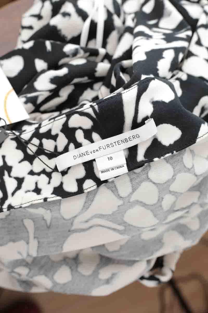 Cotton dress DIANE VON FURSTENBERG - Seconde Main White