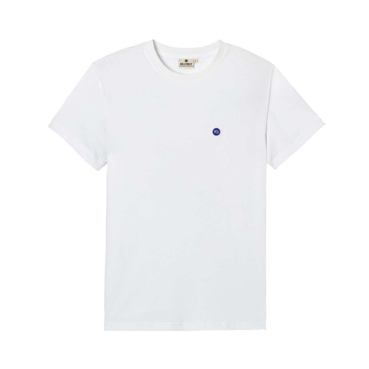 Organic cotton vintage T-shirt BILLYBELT White