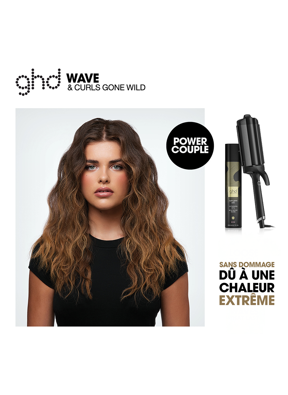 Triple Waver GHD Wave GHD Noir