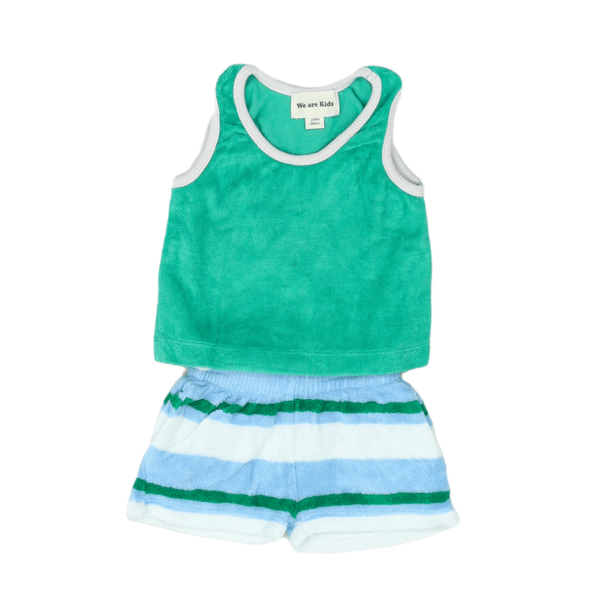 Green baby set - 3 months WE ARE KIDS - Seconde main Green