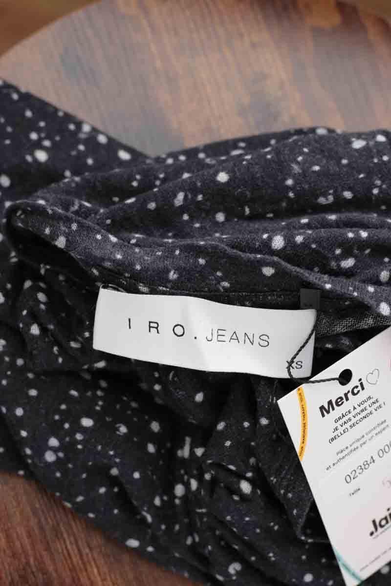 Linen T-shirt IRO - Seconde Main Grey