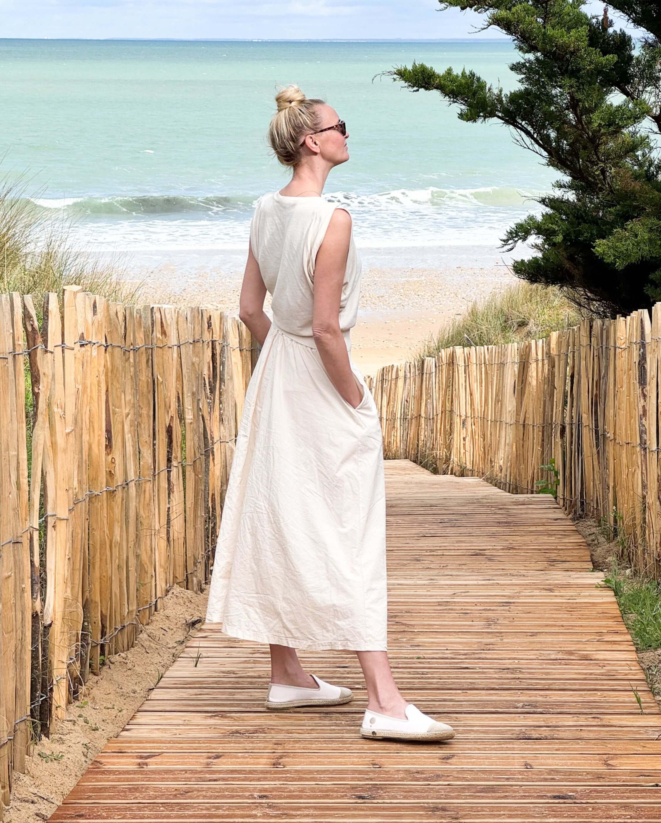 Women's espadrilles collab' x l'arrangeuse, sand beige ANGARDE Beige