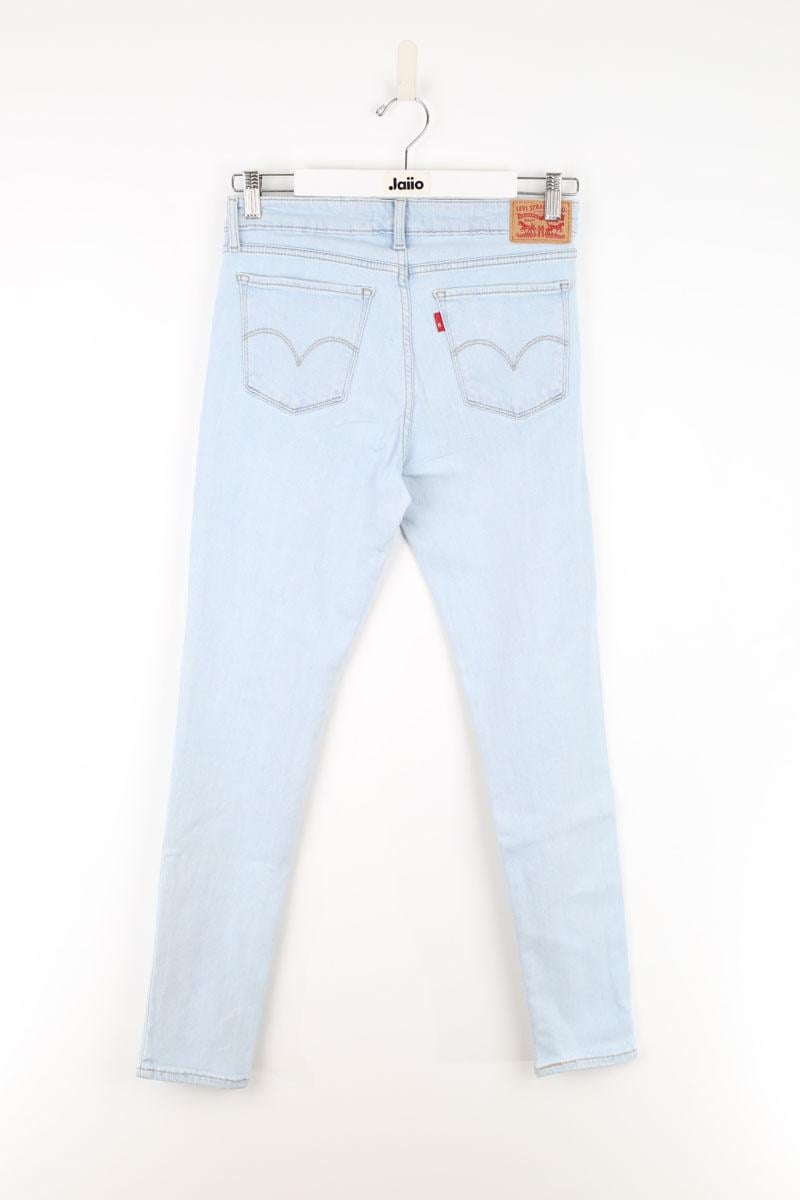 Cotton skinny jeans LEVI'S - Seconde main Blue
