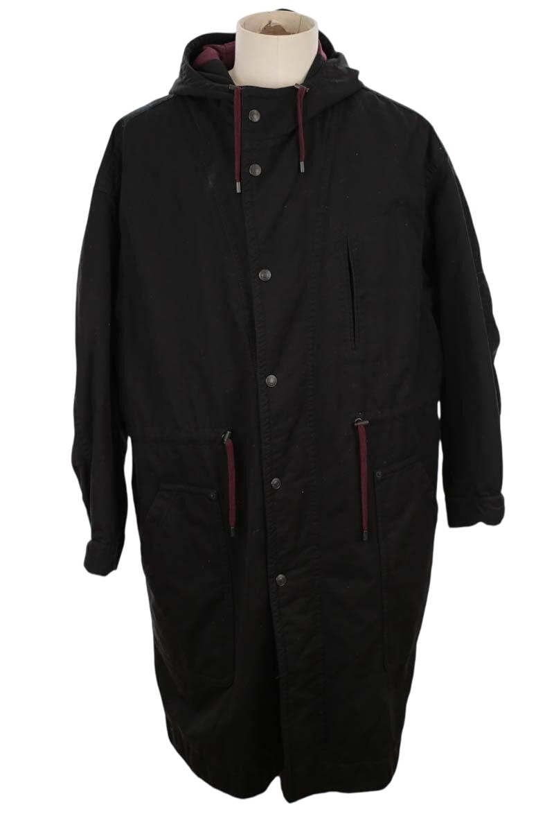 Cotton coat ISABEL MARANT - Seconde Main Black