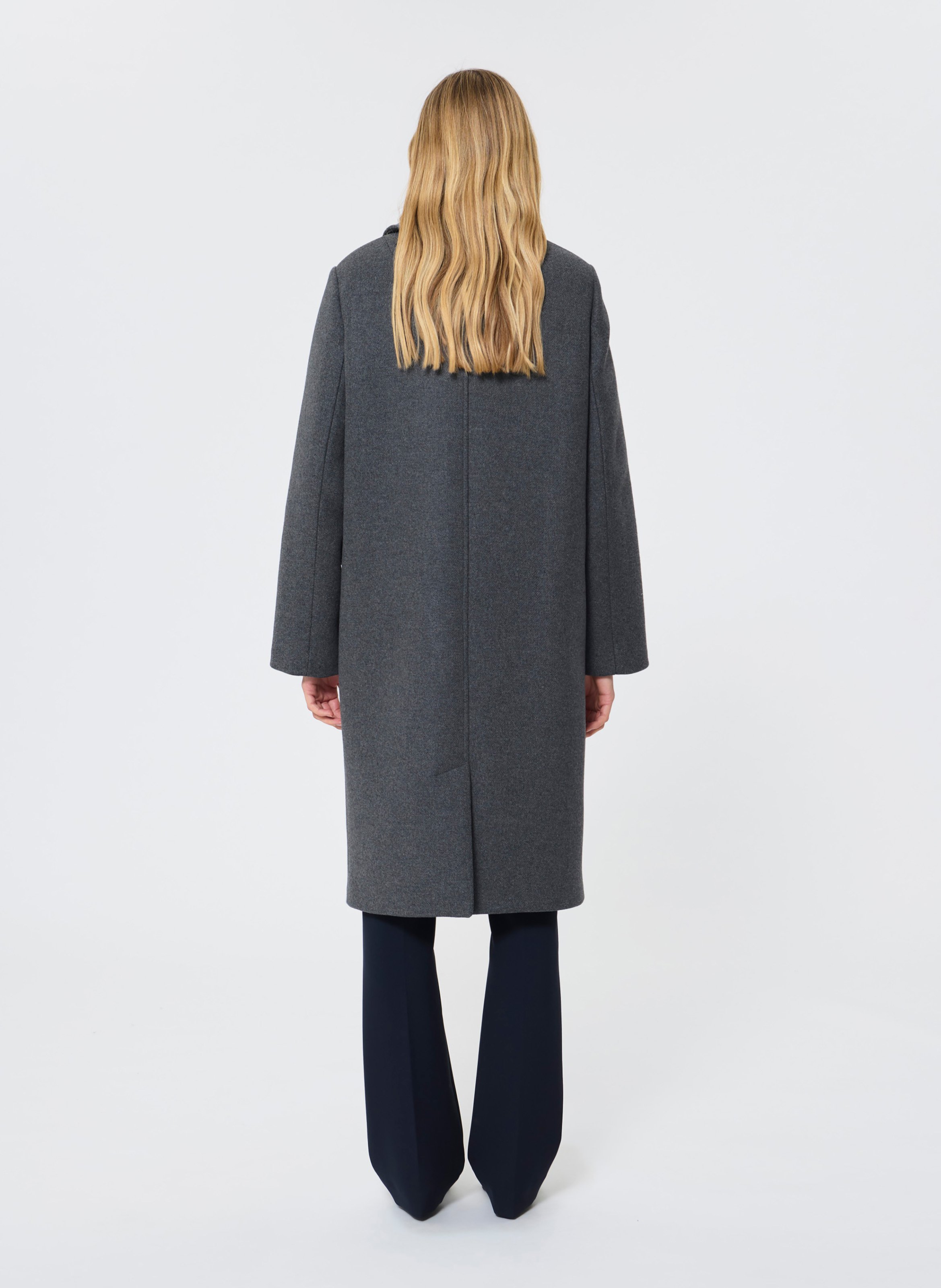 Alpaca wool coat  TARA JARMON Grey