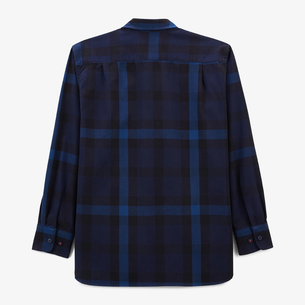 Long-sleeved velvet shirt SERGE BLANCO Blue