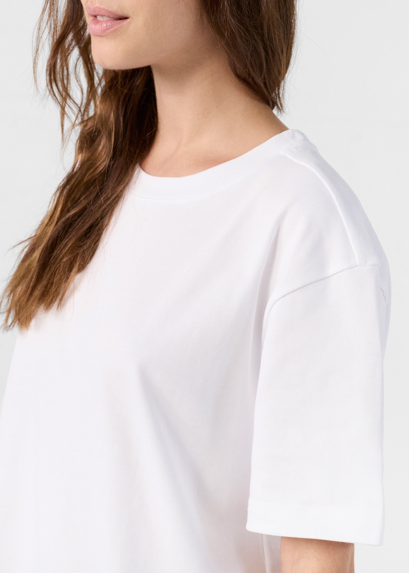Round neck t-shirt Andrea JOTT White