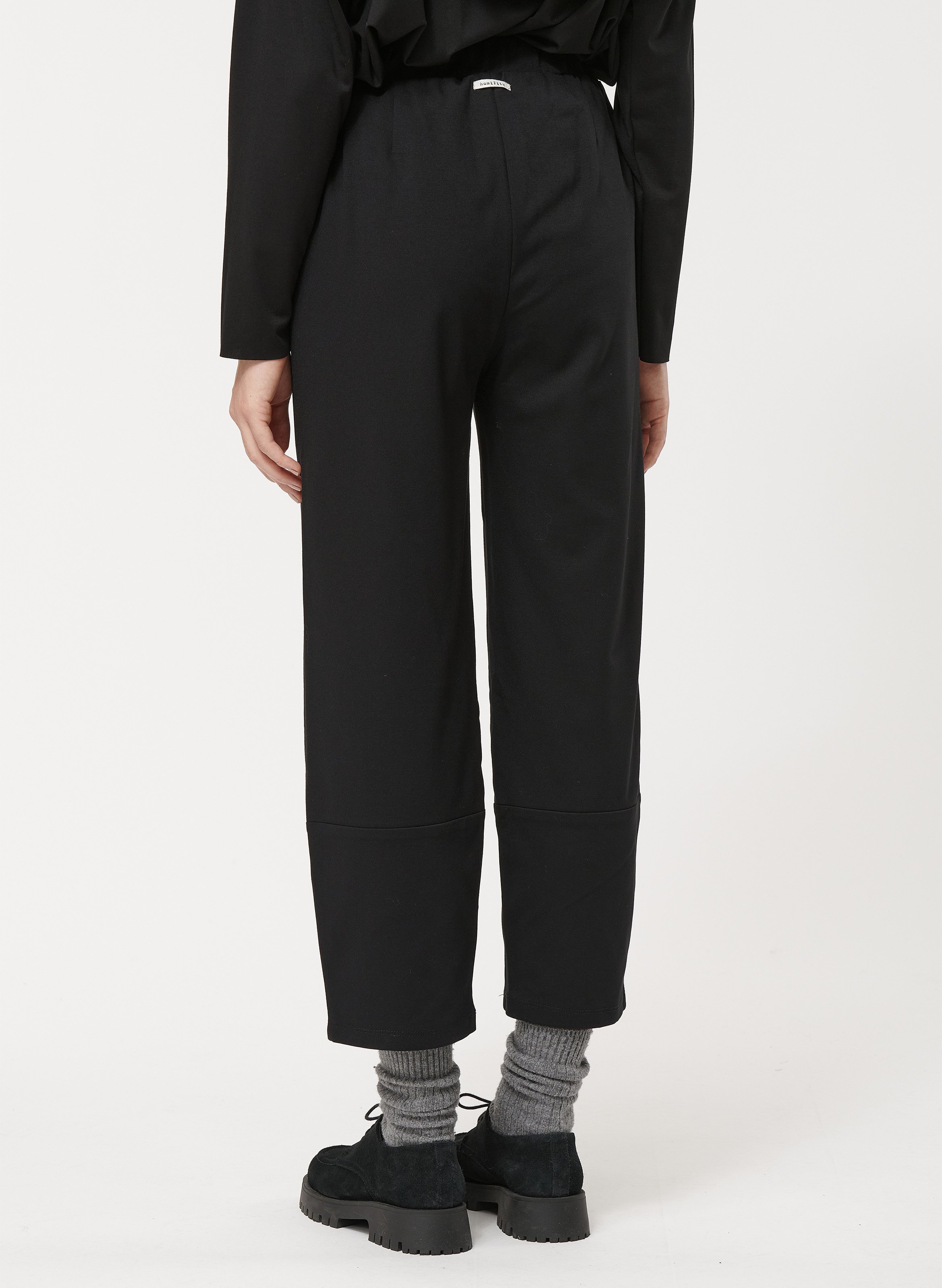 Pantalon droit taille haute HUMILITY Noir