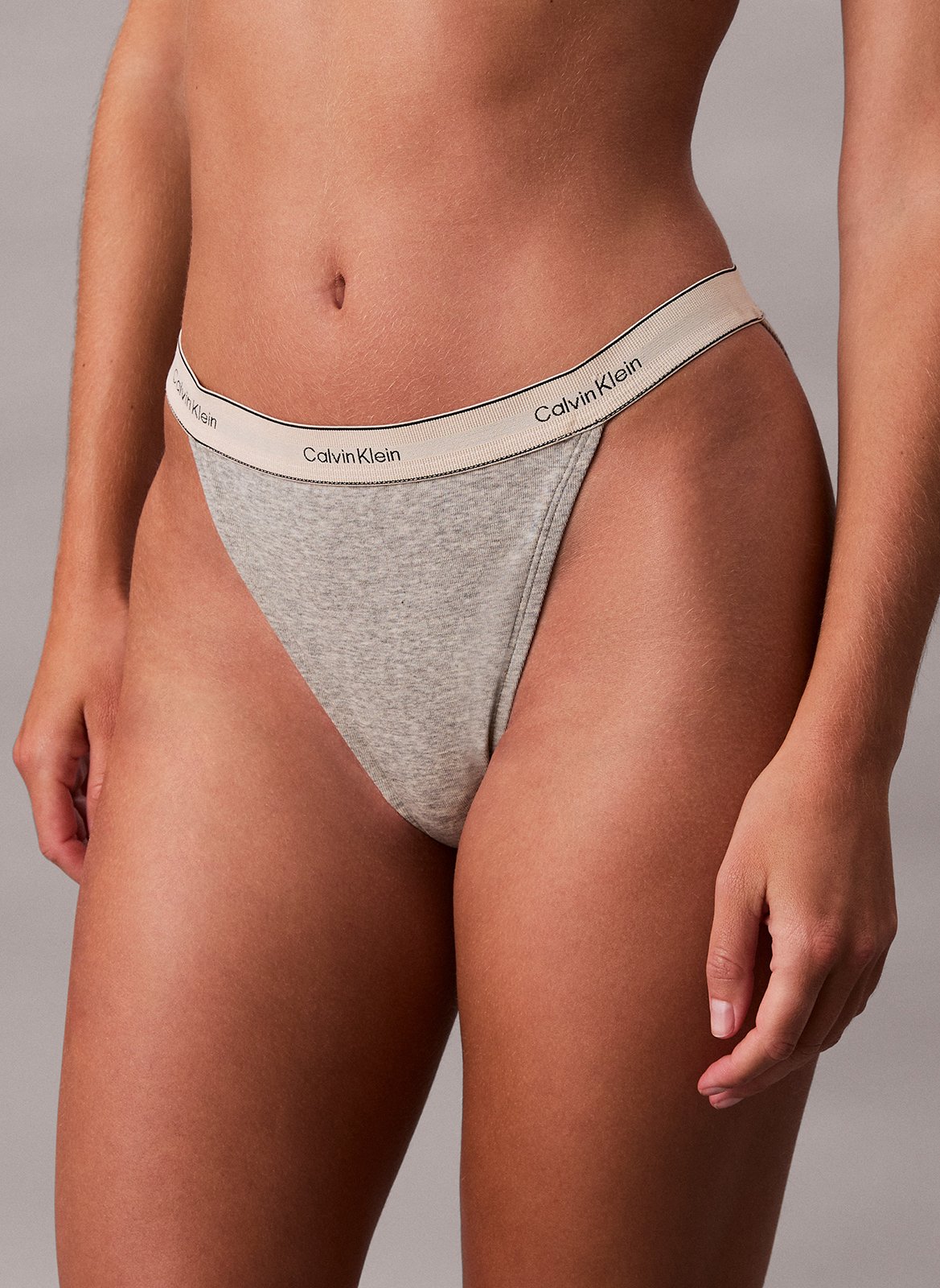 Tanga en coton mélangé CALVIN KLEIN UNDERWEAR