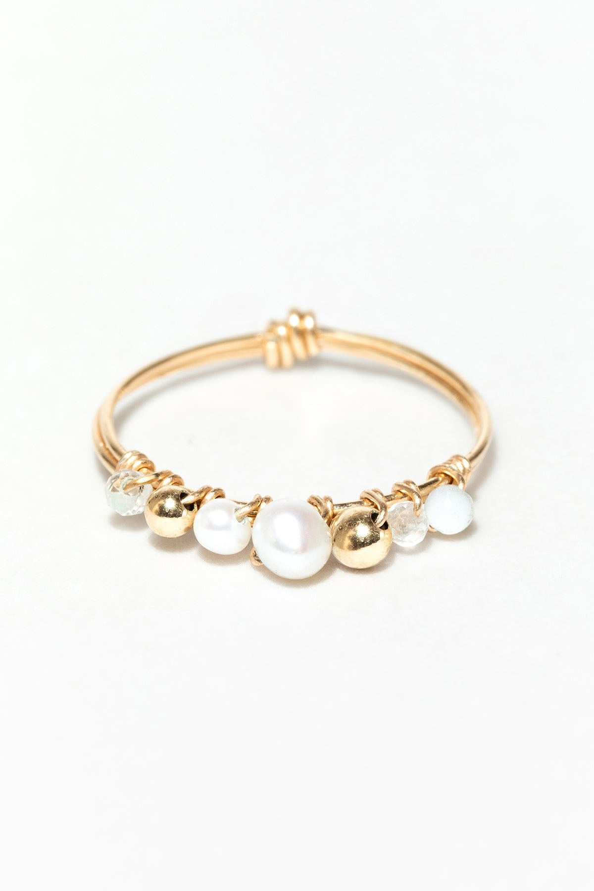 Venus Ring - Snow YAY Golden