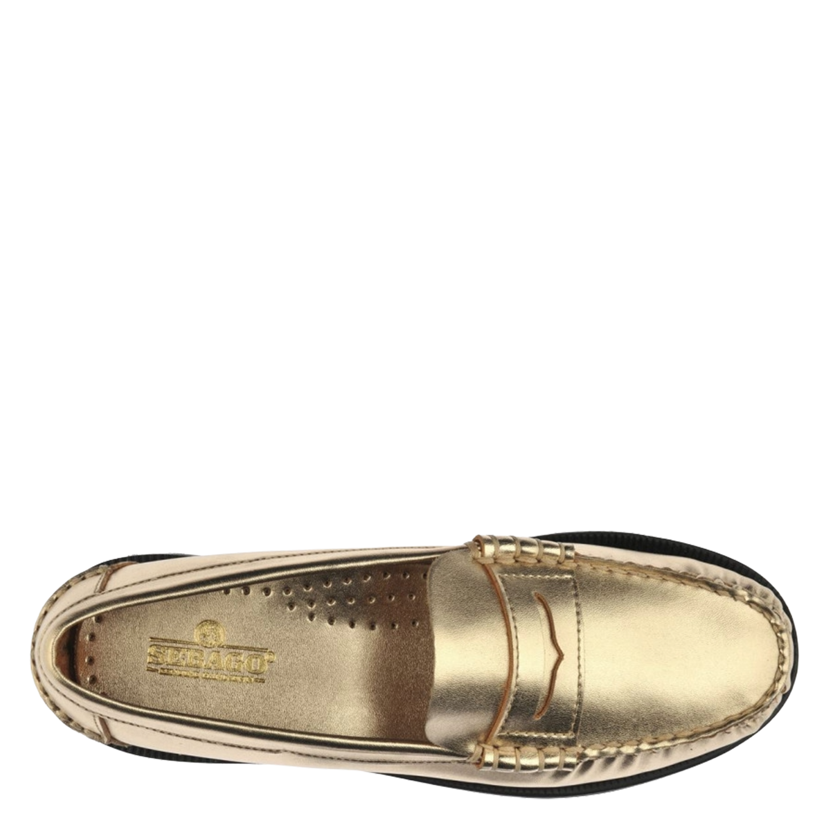 Mocassini con punta tonda SEBAGO Dorato