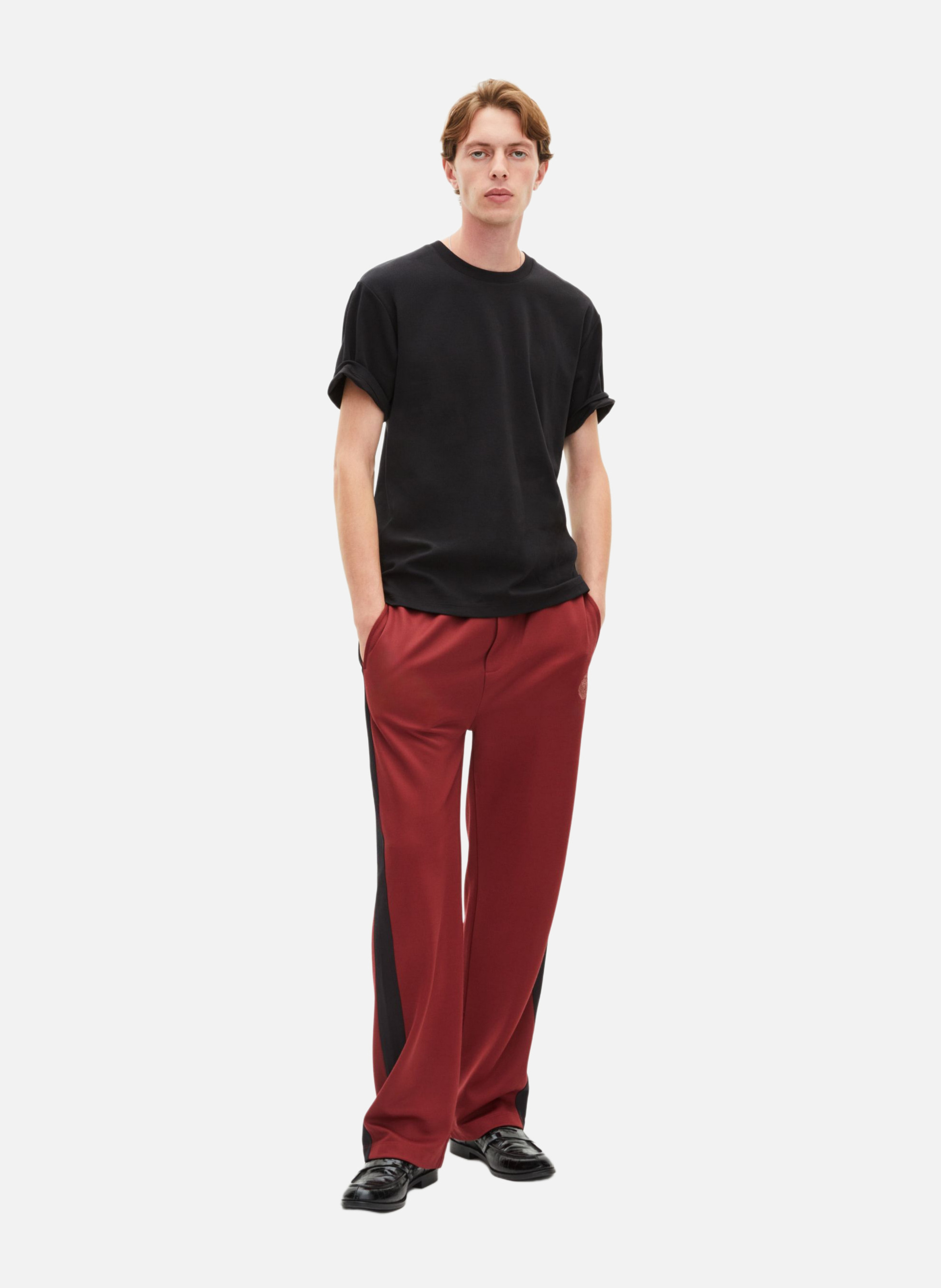 Wide-leg sweatpants THE KOOPLES Red