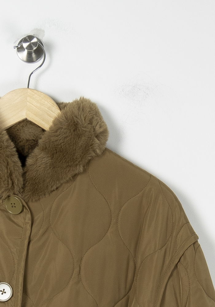 Long coat MES DEMOISELLES - Seconde Main Brown