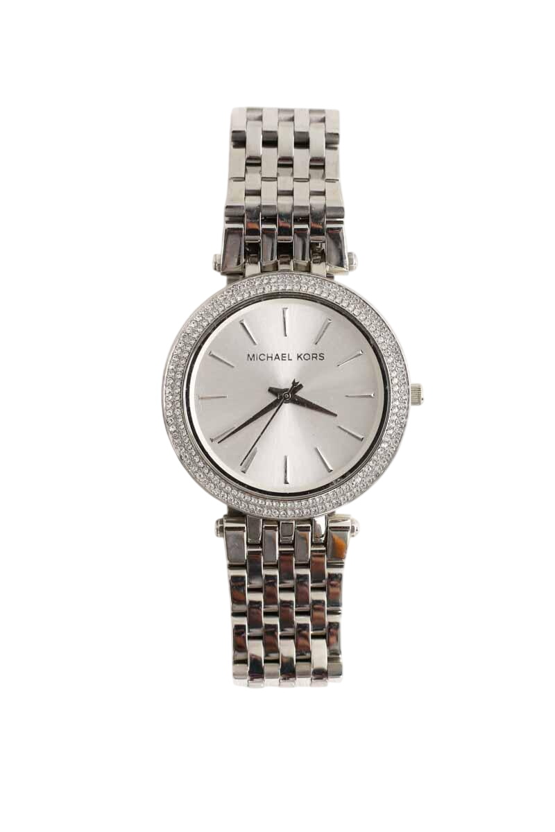 Auto-Illuminator resin watch MICHAEL KORS - Seconde main Silver