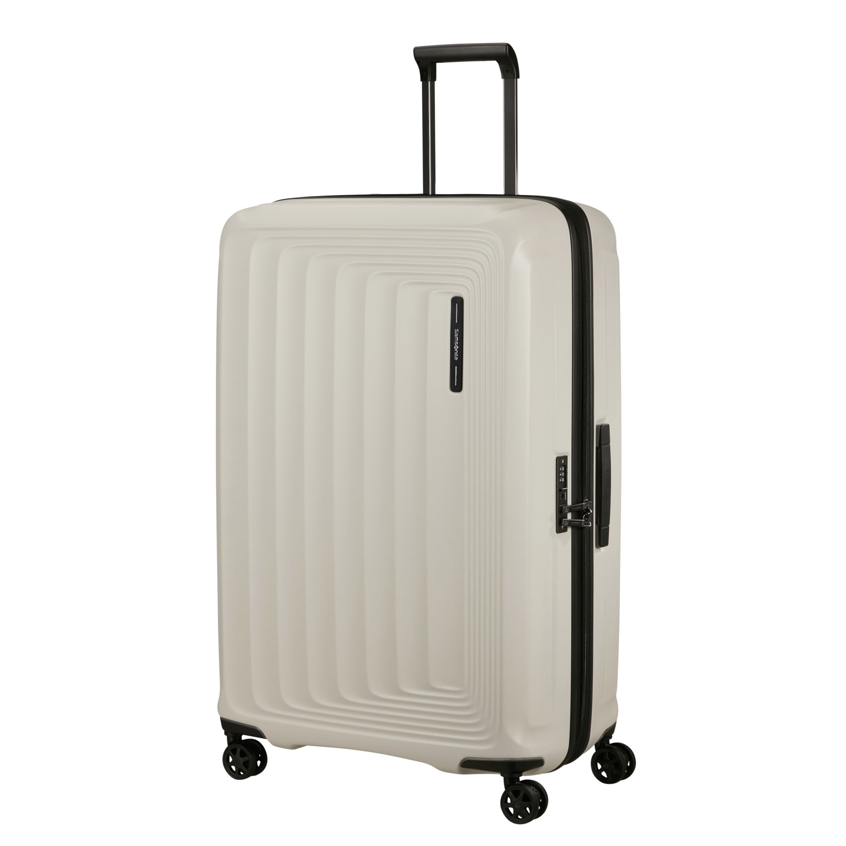 Nuon 4-wheel suitcase size xl SAMSONITE Beige