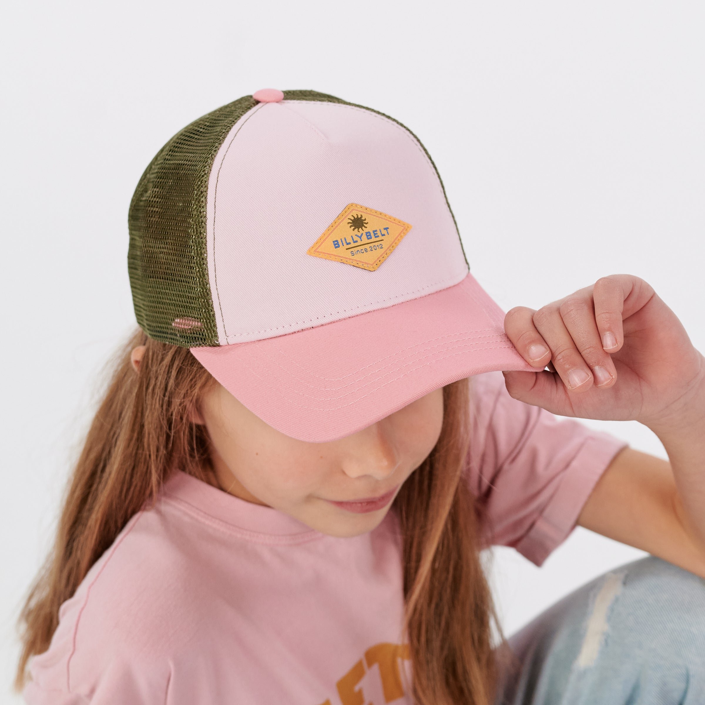 Casquette en coton trucker BILLYBELT Pink