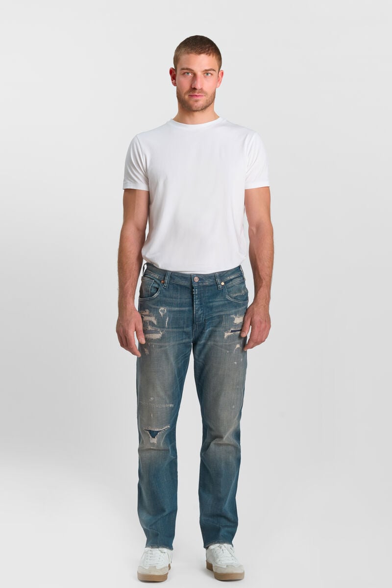 Loose, oversized jeans, length 34 LE TEMPS DES CERISES Blue