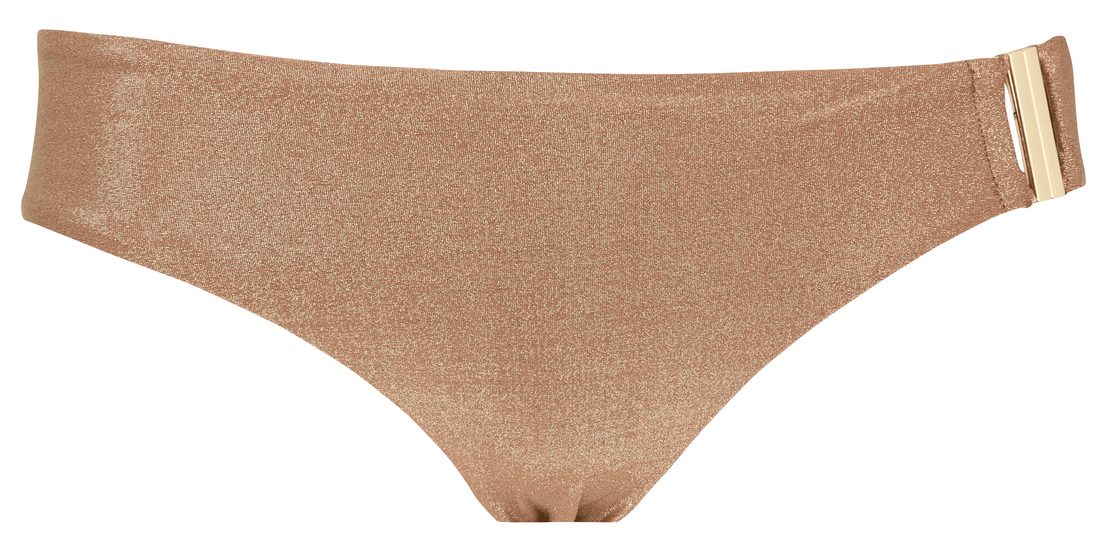 Glanzende bikinibroekjes BELIZA Goudkleurig