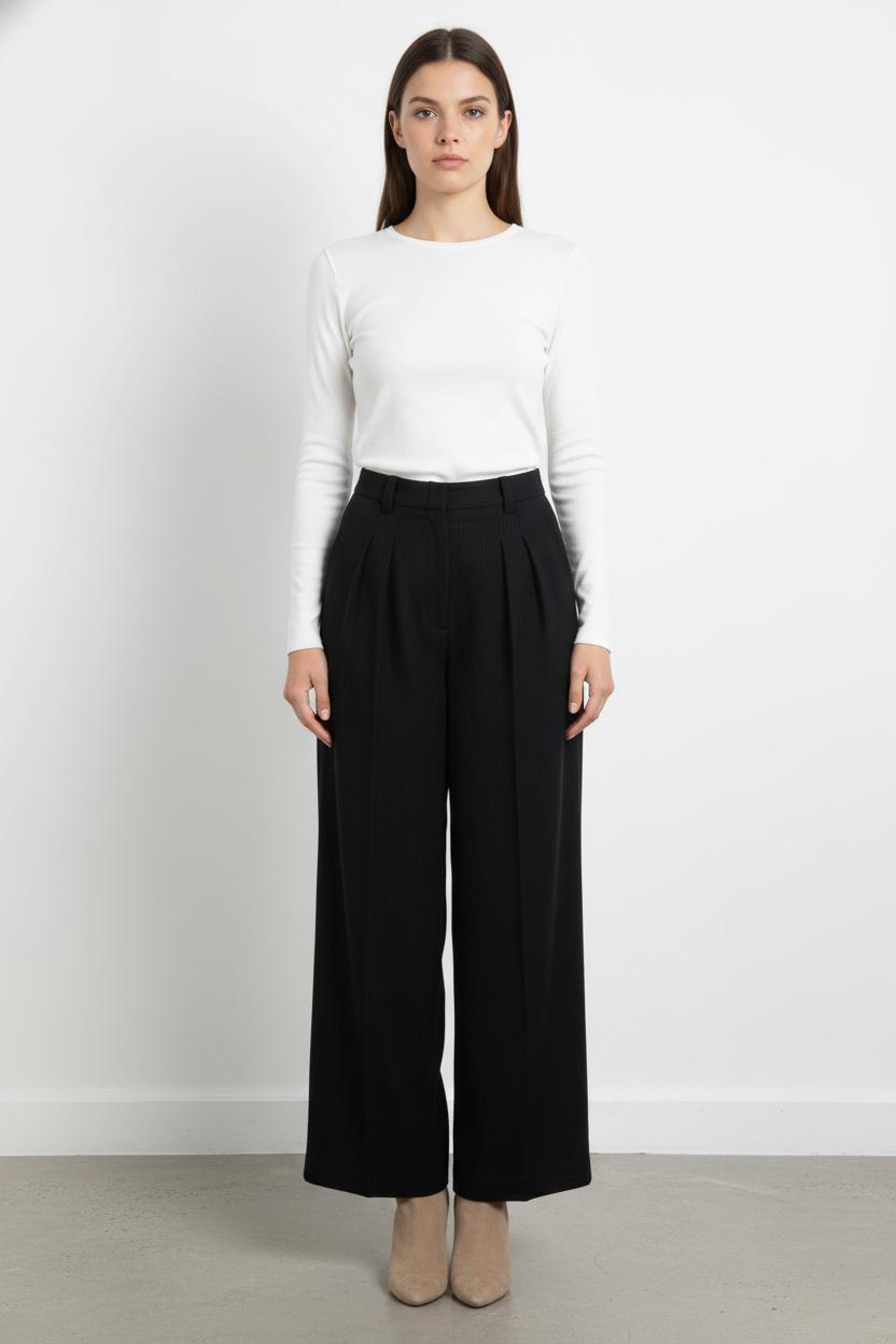 PANTS COMPTOIR DES COTONNIERS - Seconde main Black