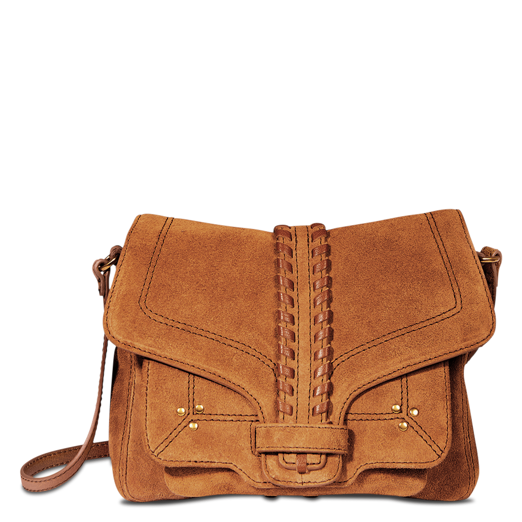 Leder-Umhängetasche JEROME DREYFUSS Braun