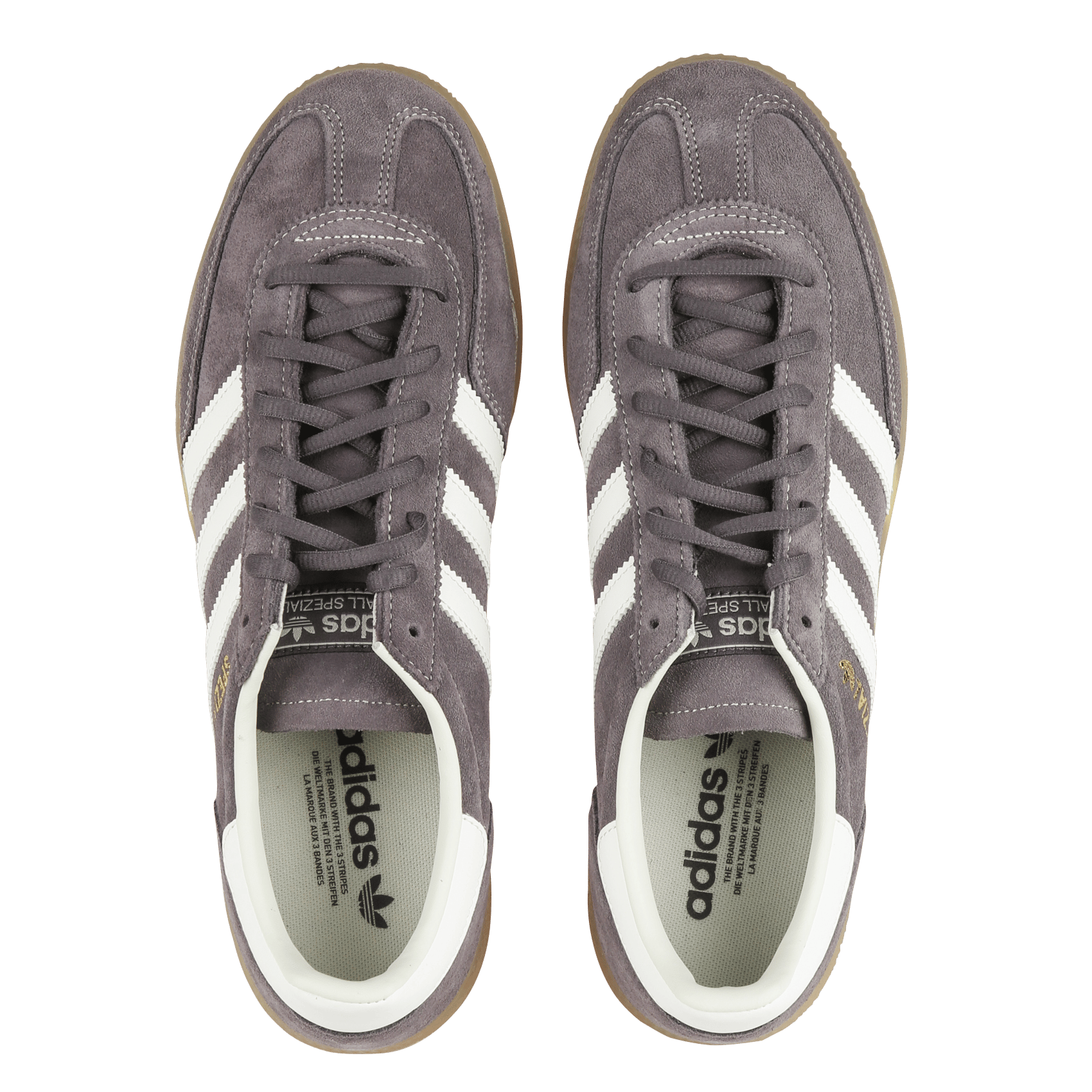 Baskets basses unies ADIDAS Gris