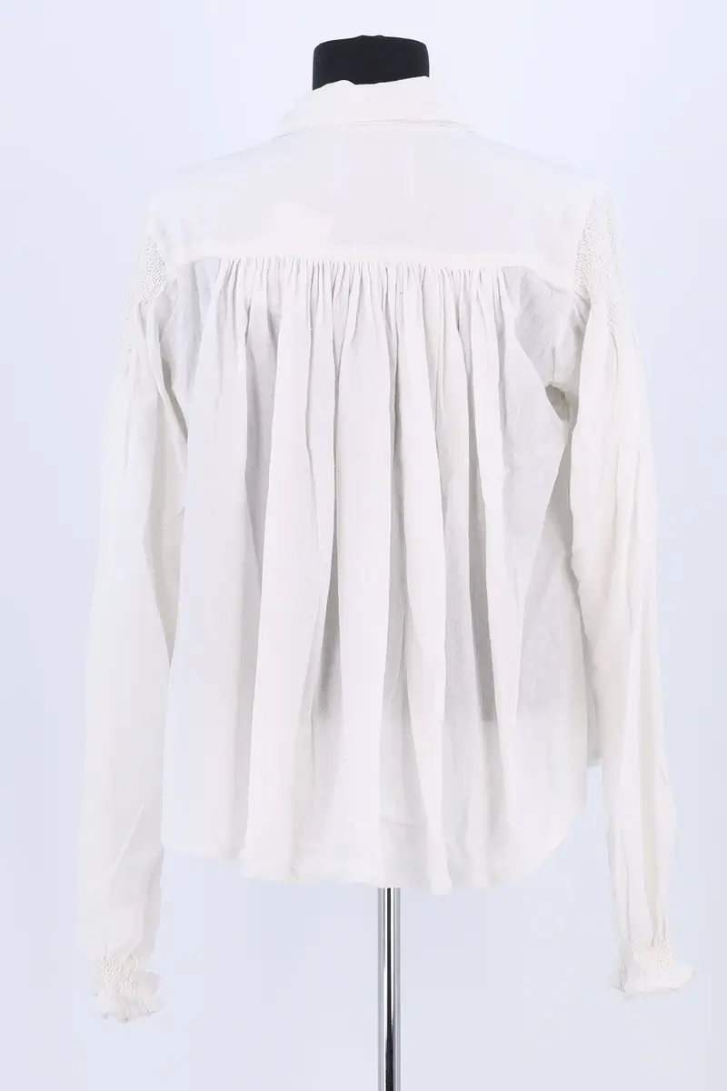 Blouse LAURENCE BRAS - Seconde Main White