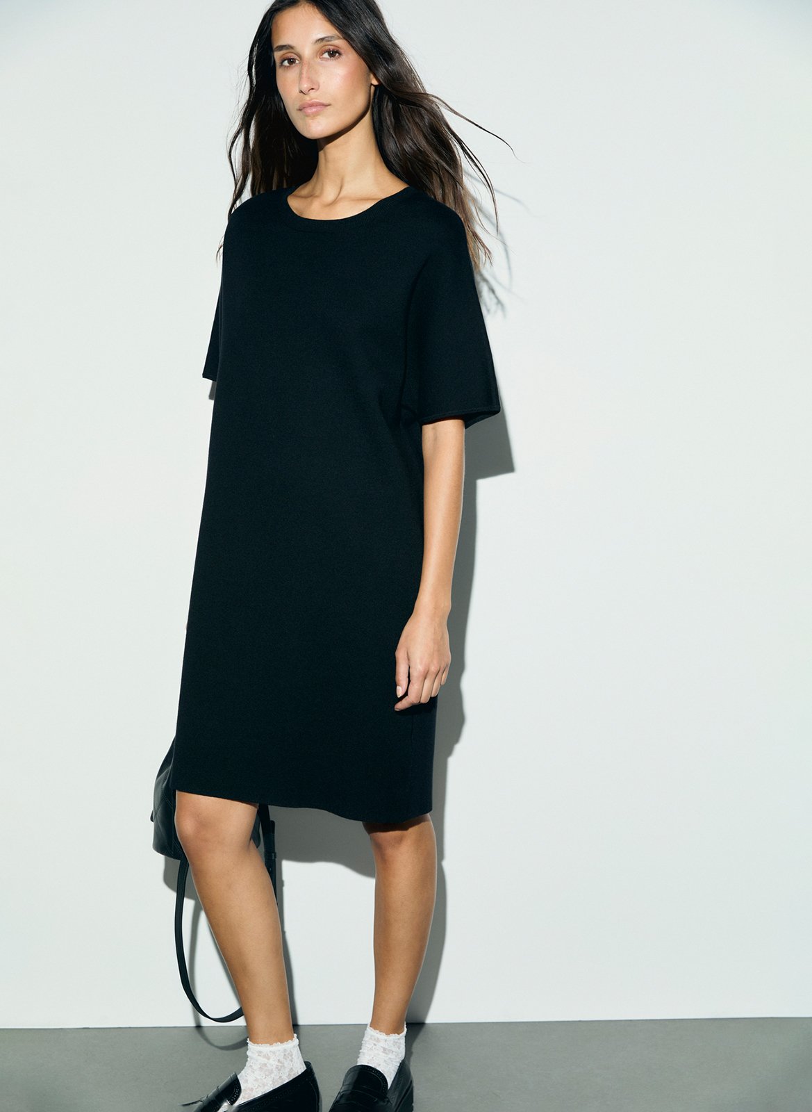 Robe courte col rond  GERARD DAREL Noir
