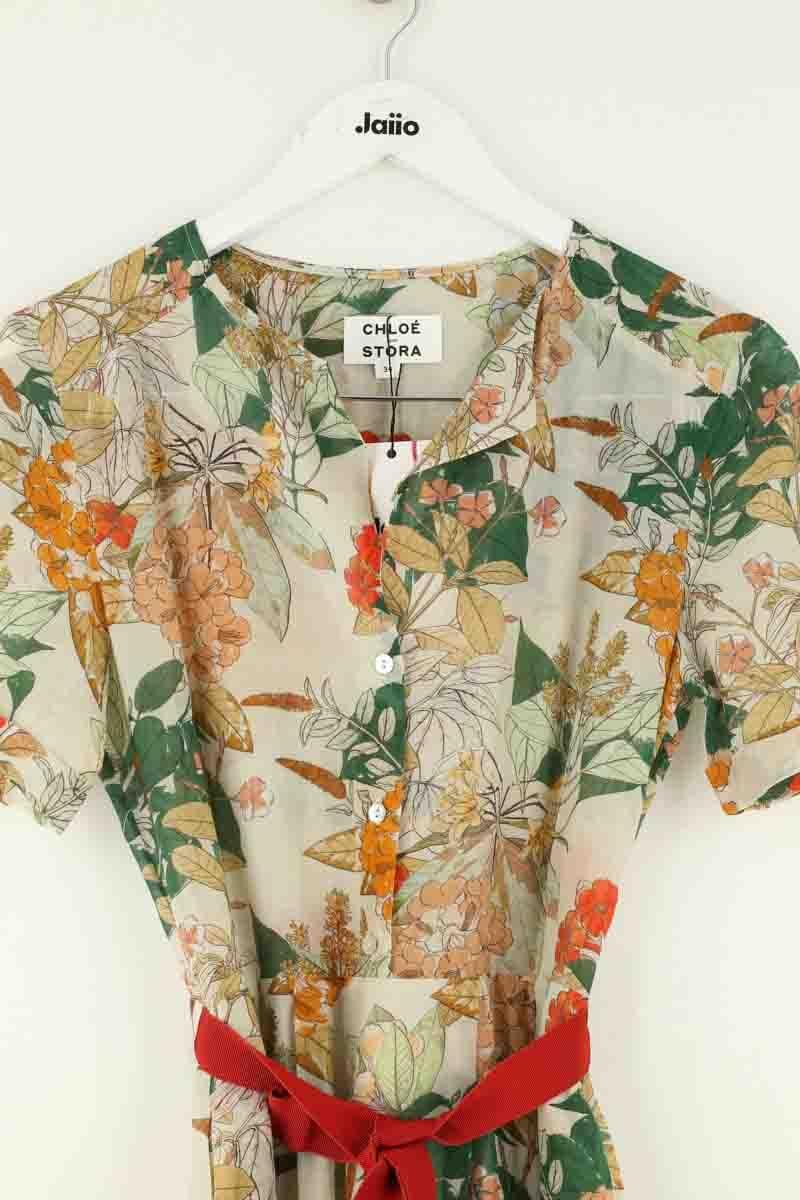 Dress CHLOE STORA - SECONDE MAIN Green