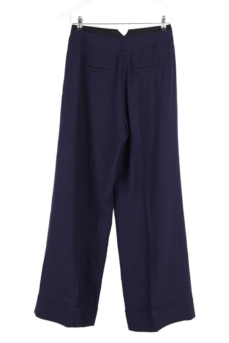 Wide-leg pants TARA JARMON - Seconde Main Blue