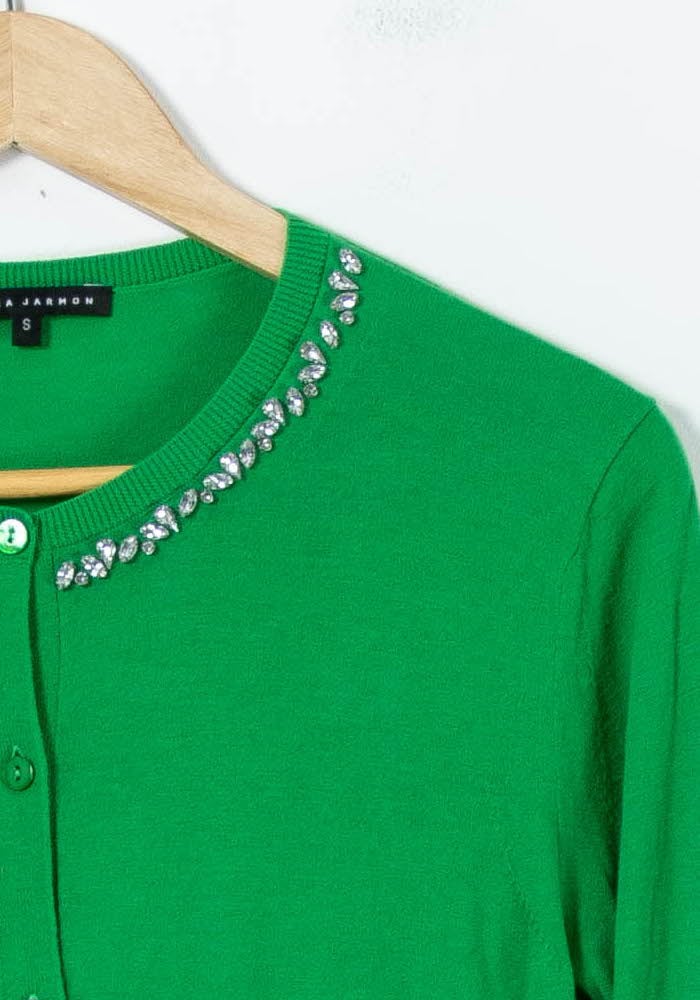 Cardigan TARA JARMON - Seconde Main Green