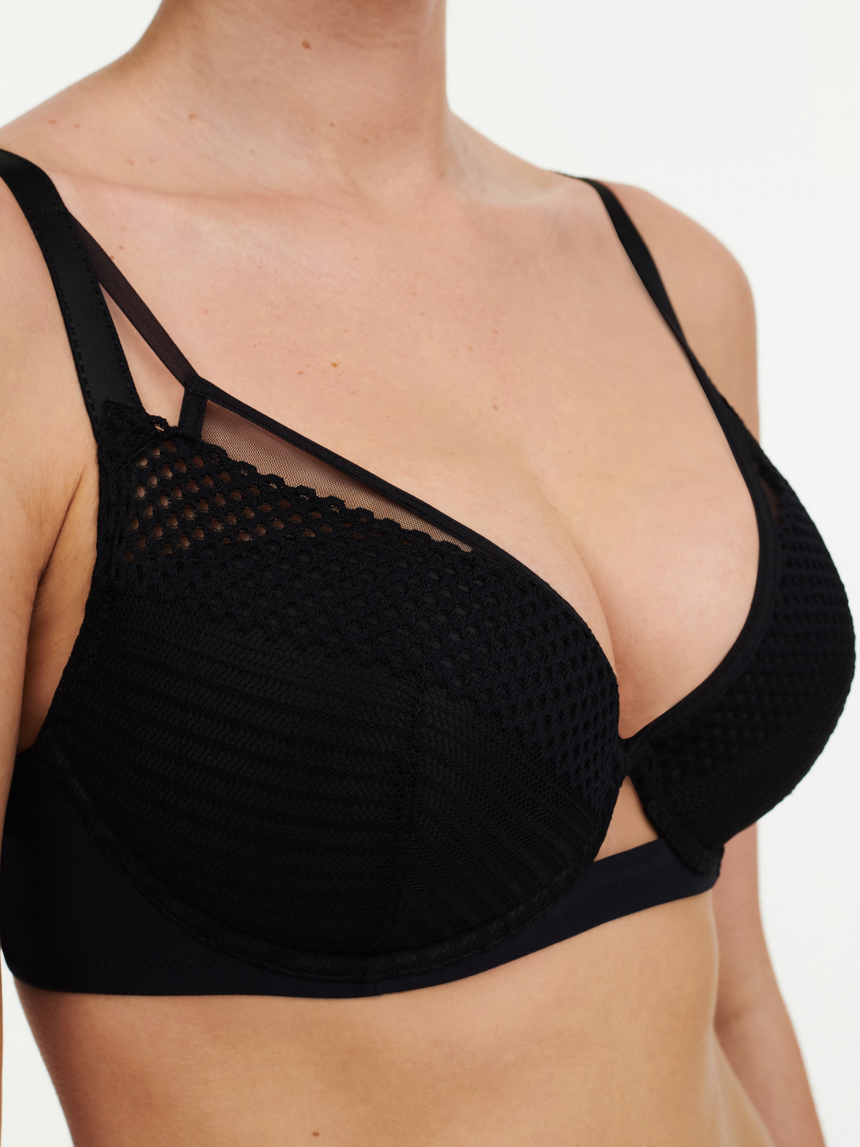 Plunge cup bra CHANTELLE PULP Black