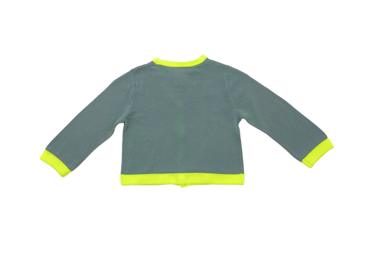 Multicolored baby cardigan - 18 months BONPOINT - Seconde Main Multicolored