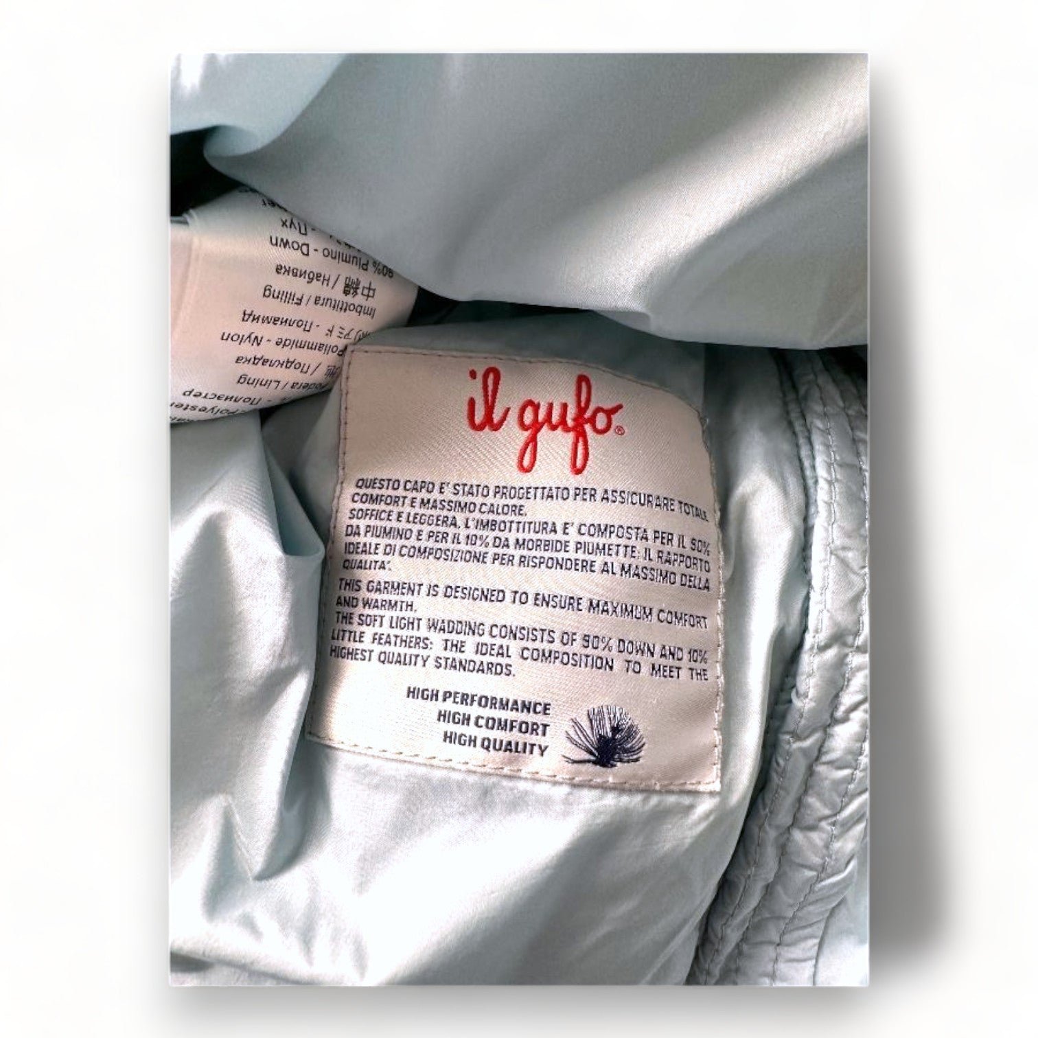 Blue children's puffer jacket - 8 years IL GUFO - Seconde main Blue