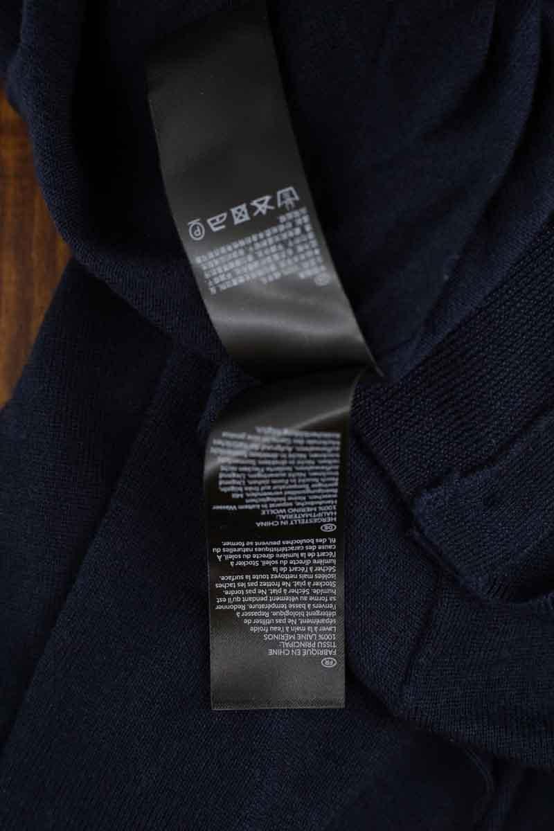 Dual material cardigan LK BENNETT - Seconde Main Blue