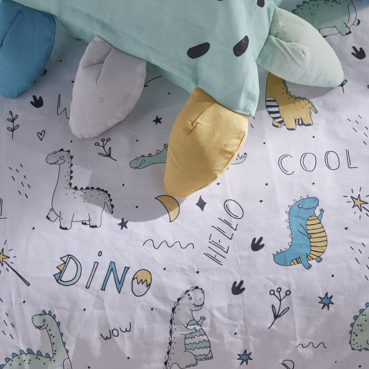 Printed cotton bed set TODAY LINGE DE MAISON Blue