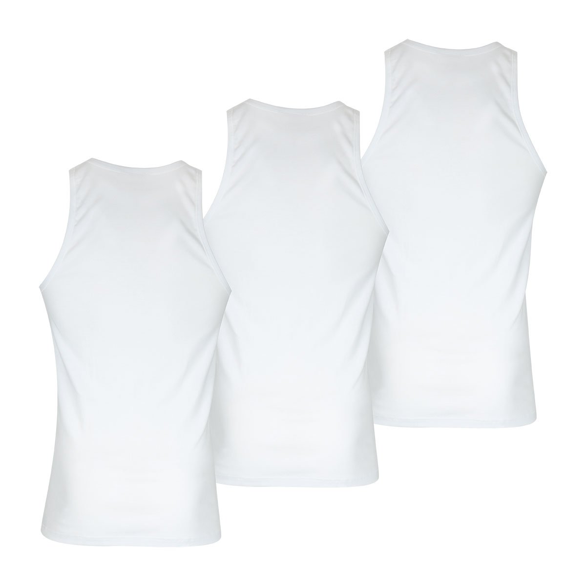 Les Classiques pack of 3 tank tops EMINENCE White