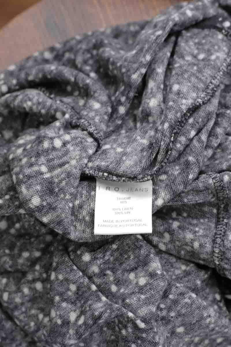 Linen T-shirt IRO - Seconde Main Grey