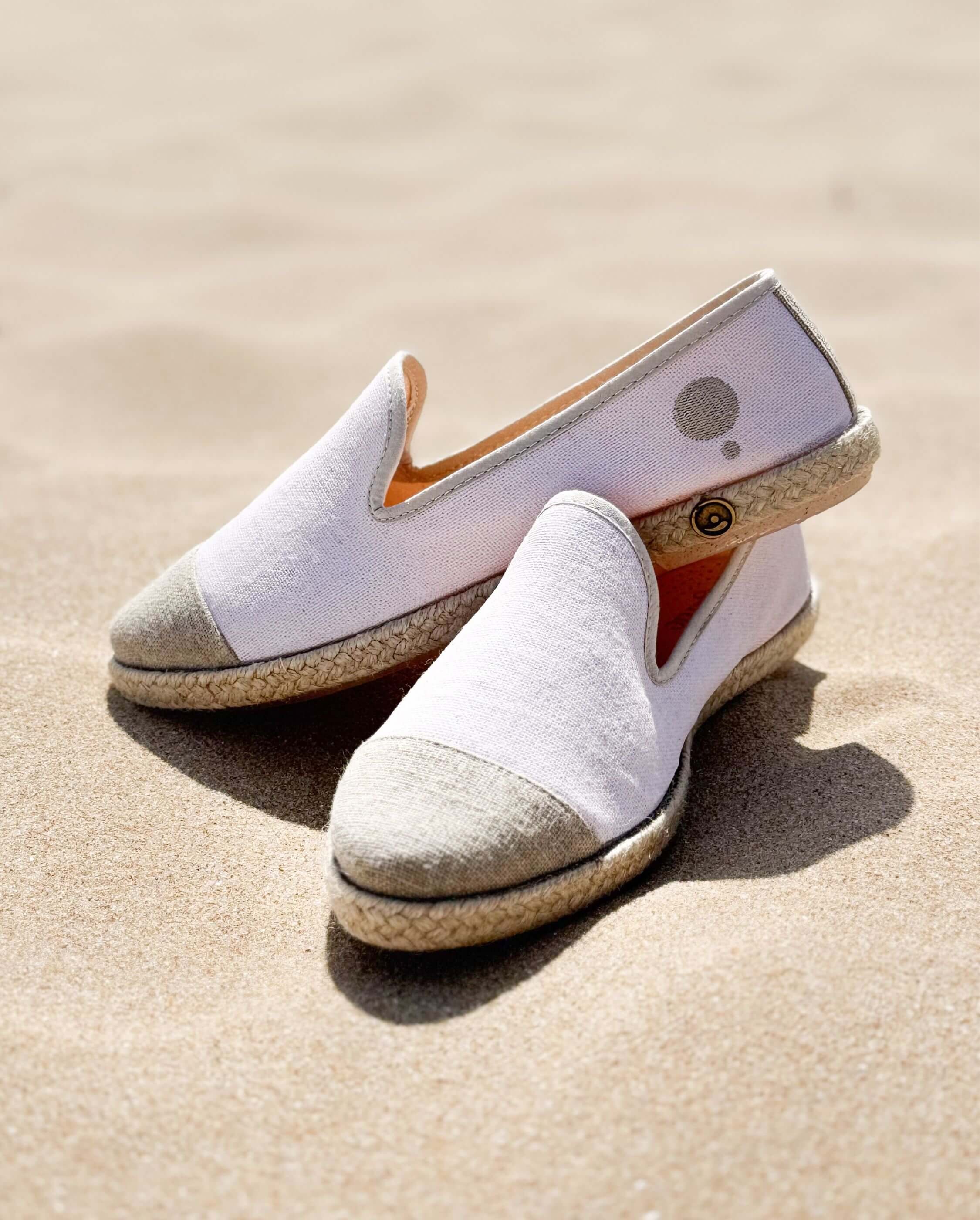 Women's espadrilles collab' x l'arrangeuse, sand beige ANGARDE Beige