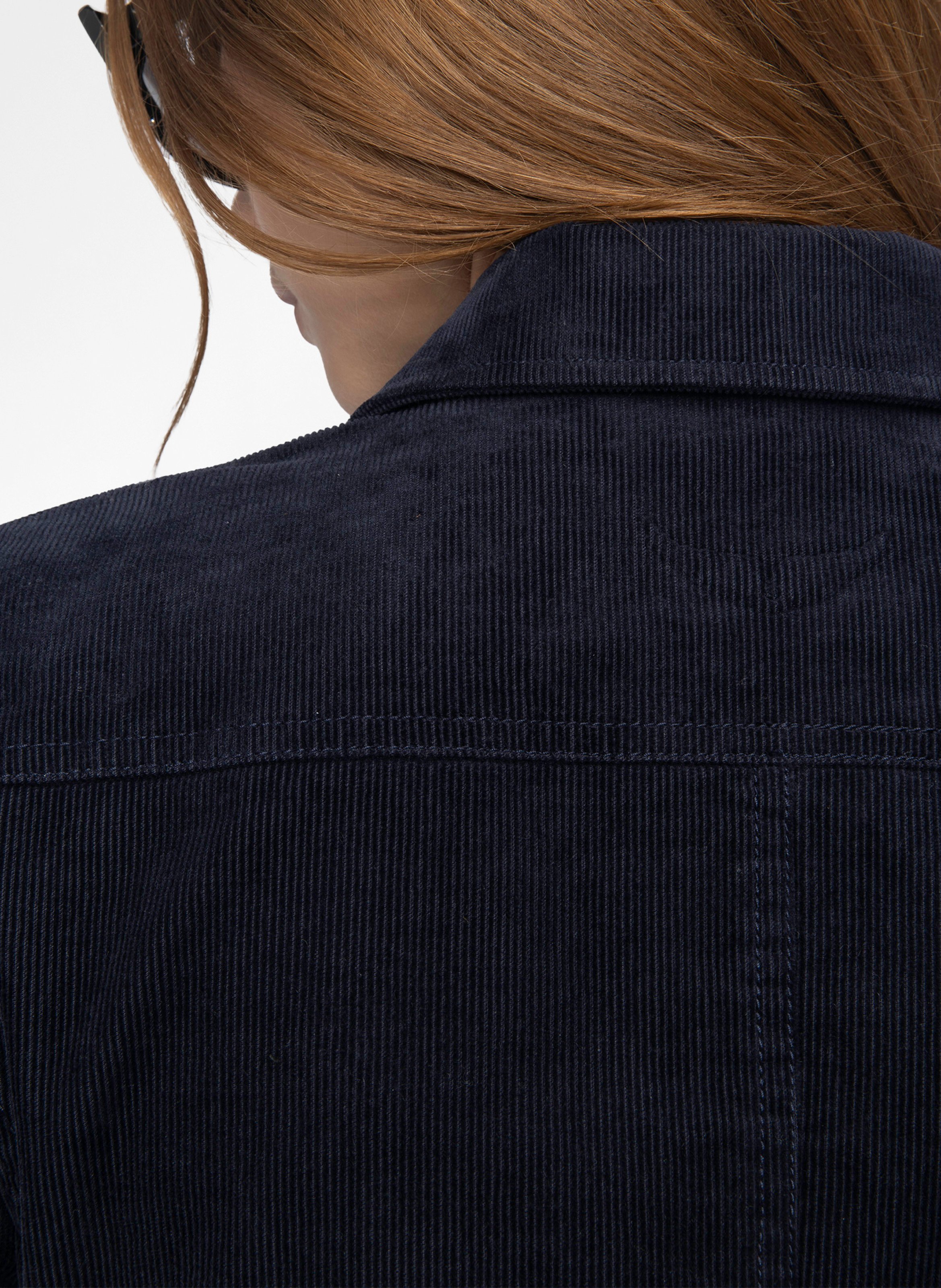 Giubbotto in misto cotone collo classico ZADIG&VOLTAIRE Blu