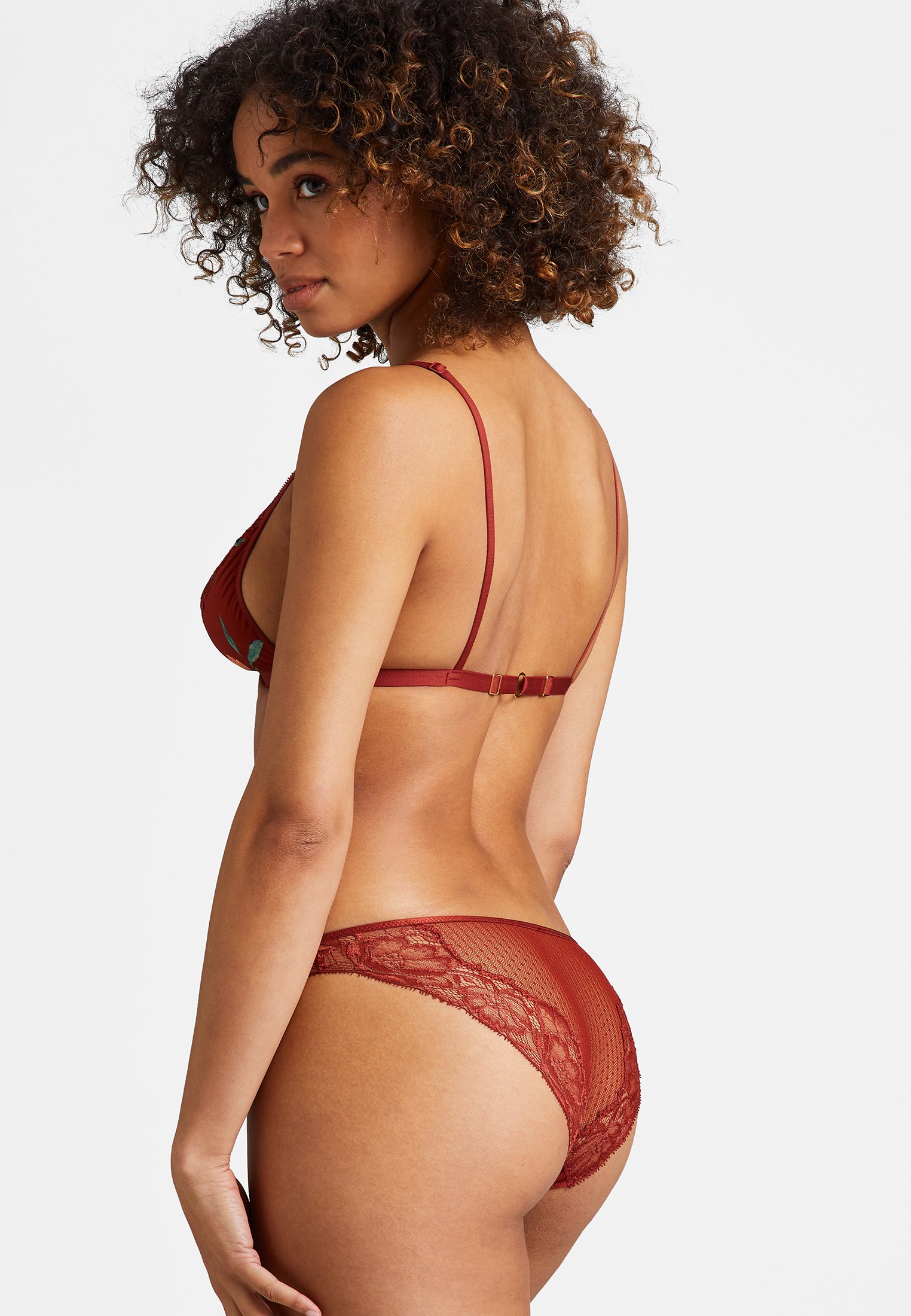 Italian panties AUBADE Brown