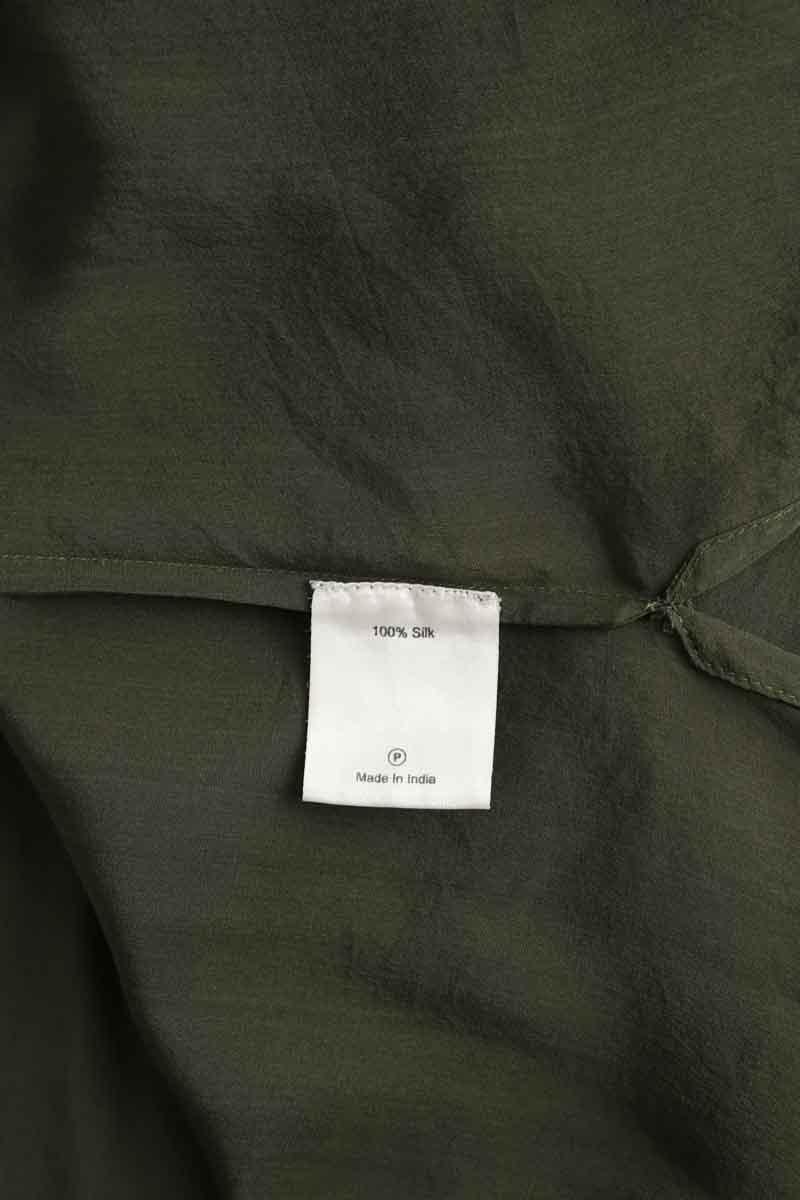 Silk blouse VALENTINE GAUTHIER- SECONDE MAIN Khaki