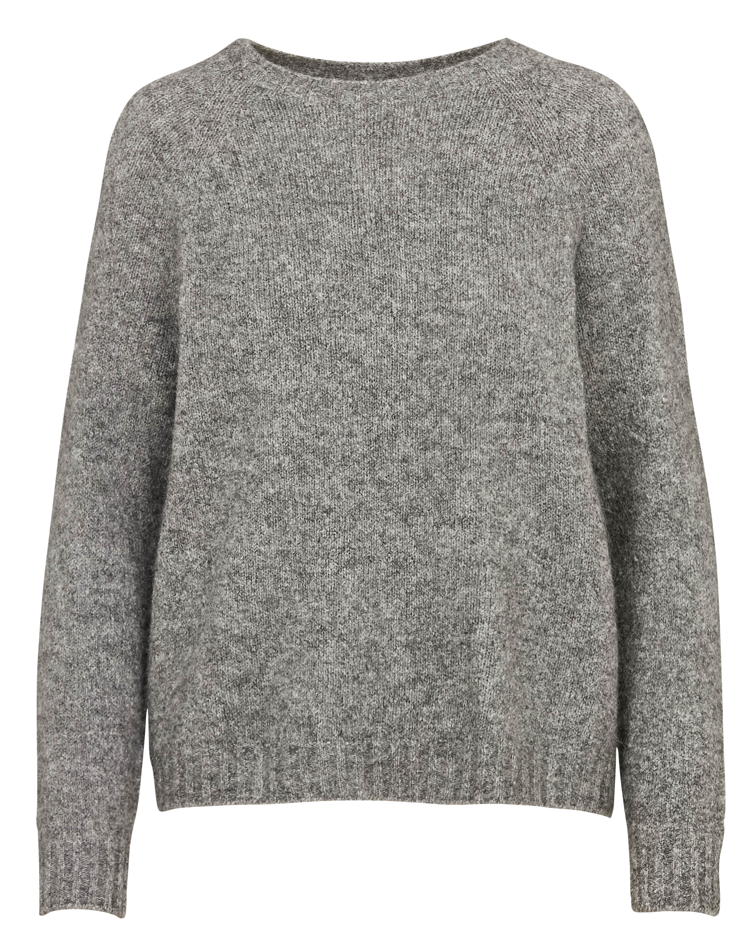 Gerade geschnittener Strickpullover MAX MARA WEEK END Silber