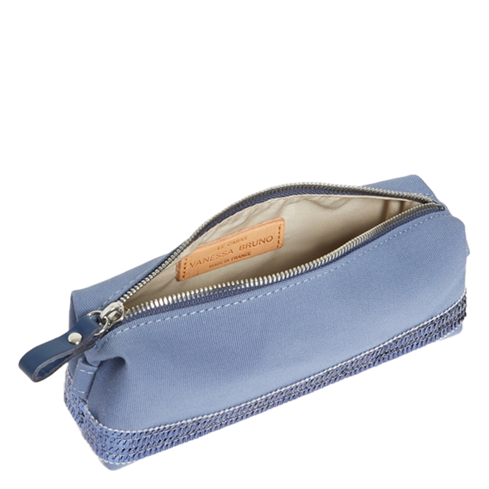 Trousse en coton VANESSA BRUNO Bleu