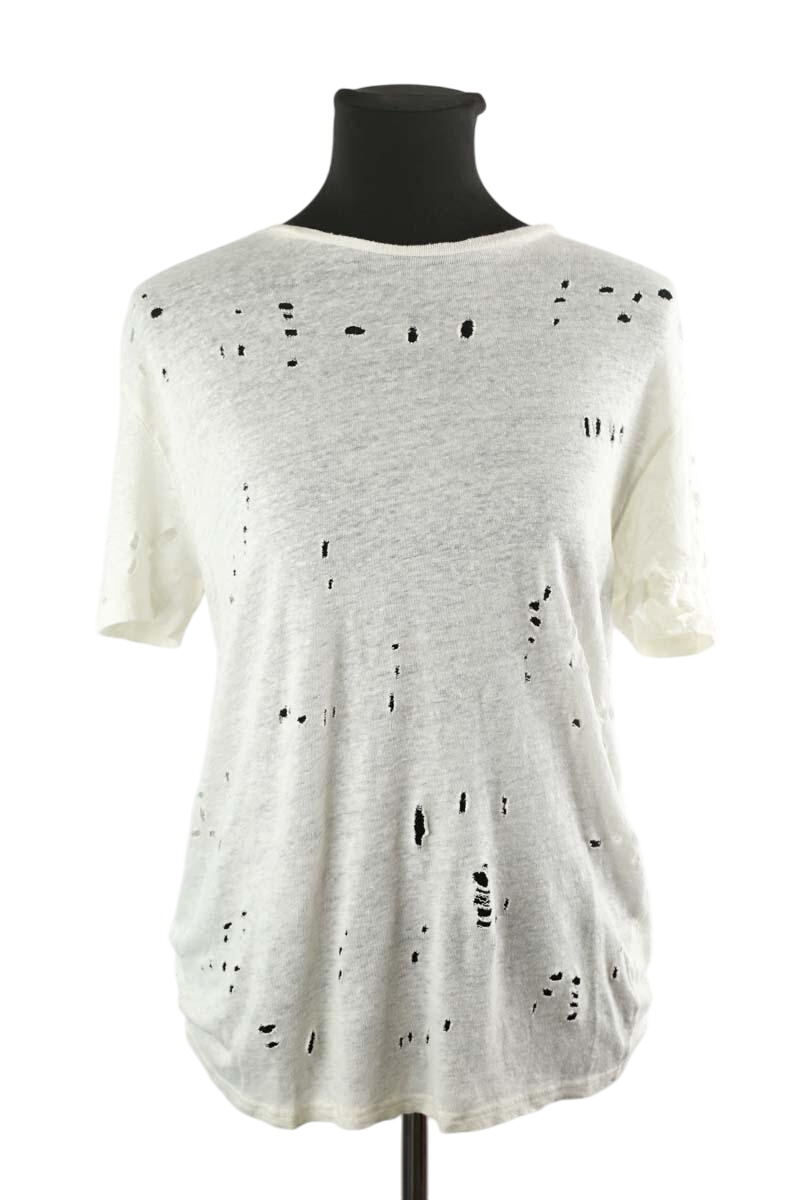 Cotton T-shirt IRO - Seconde Main White