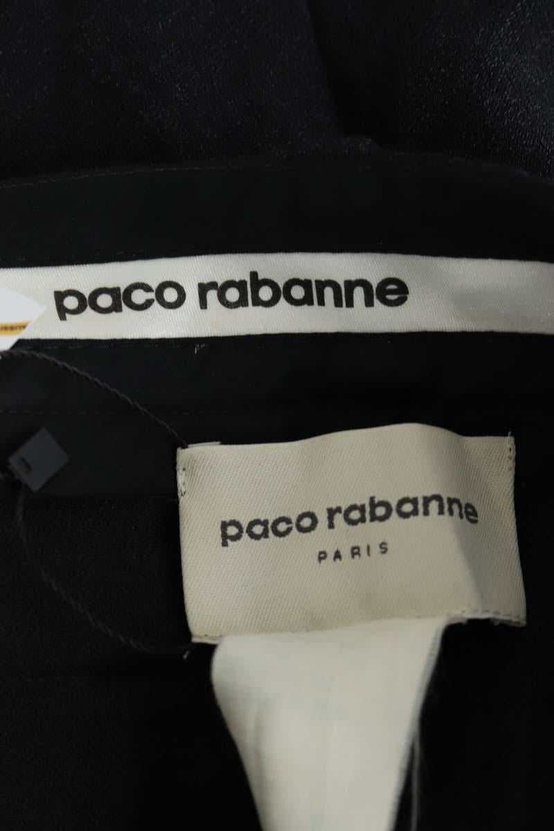 Carrot trousers PACO RABANNE - Seconde Main Black